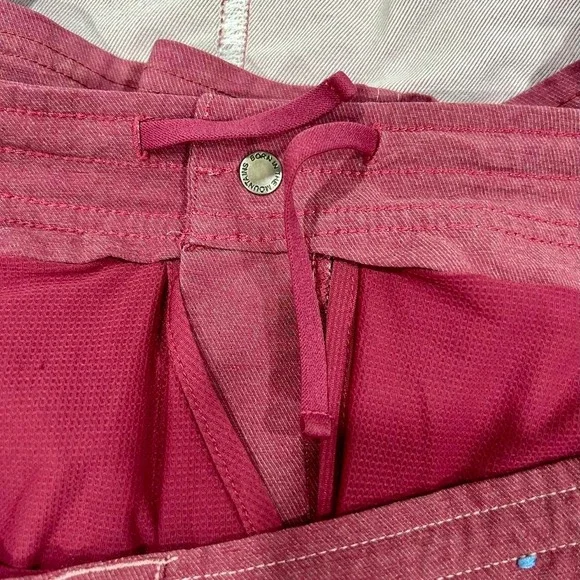 Kuhl Skort Women s 8 Mauve Hiking Camp Skirt Zip Pockets Stretch - Picture 6 of 8